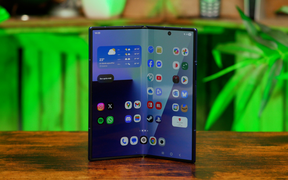 Test Galaxy Z Fold 7 : Samsung a tout misé sur ce détail, et ça change tout