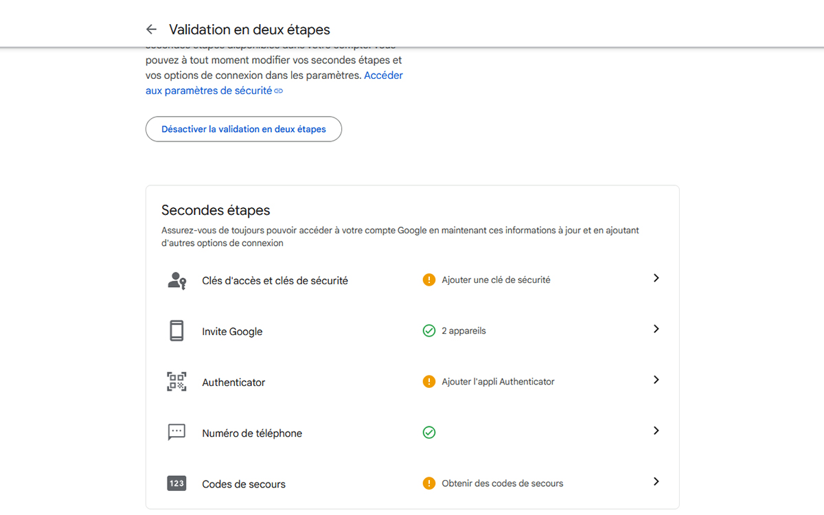 Gmail 2FA