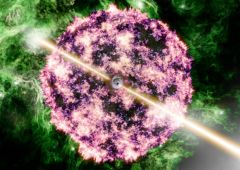 Supernova qui a lancé le BOAT, l'explosion de rayons gamma qui est l'explosion cosmique la plus puissante depuis le Big Bang
