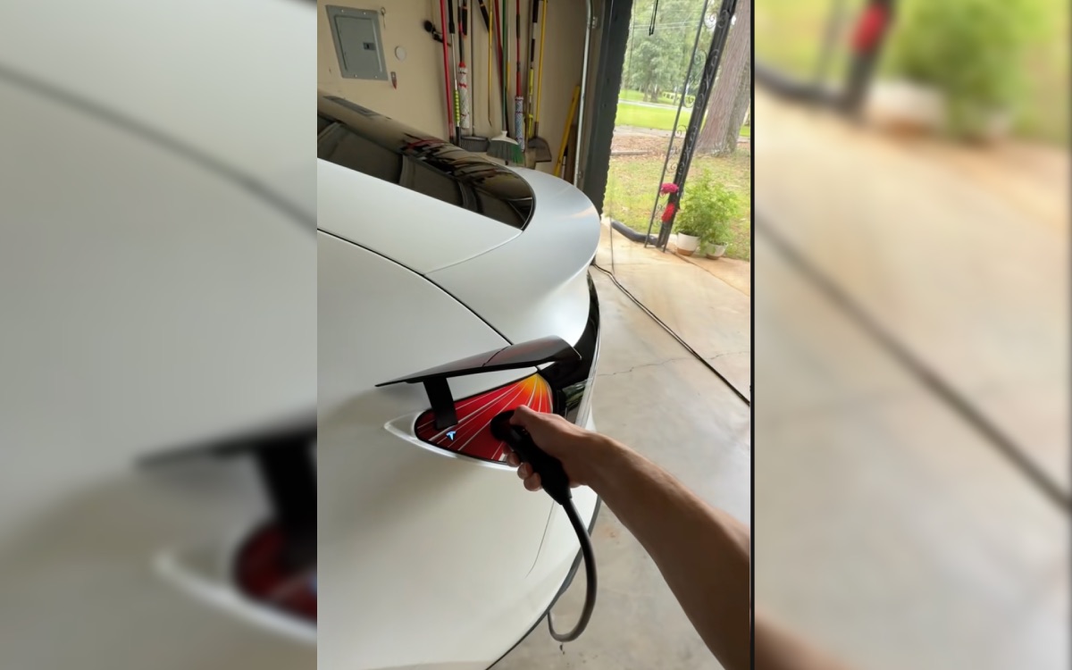 Votre Tesla cache une surprise colorée quand vous la rechargez, voici comment l’activer