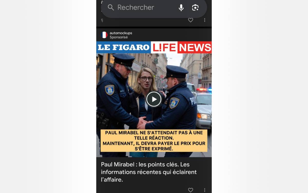 fake news sur Google Discover