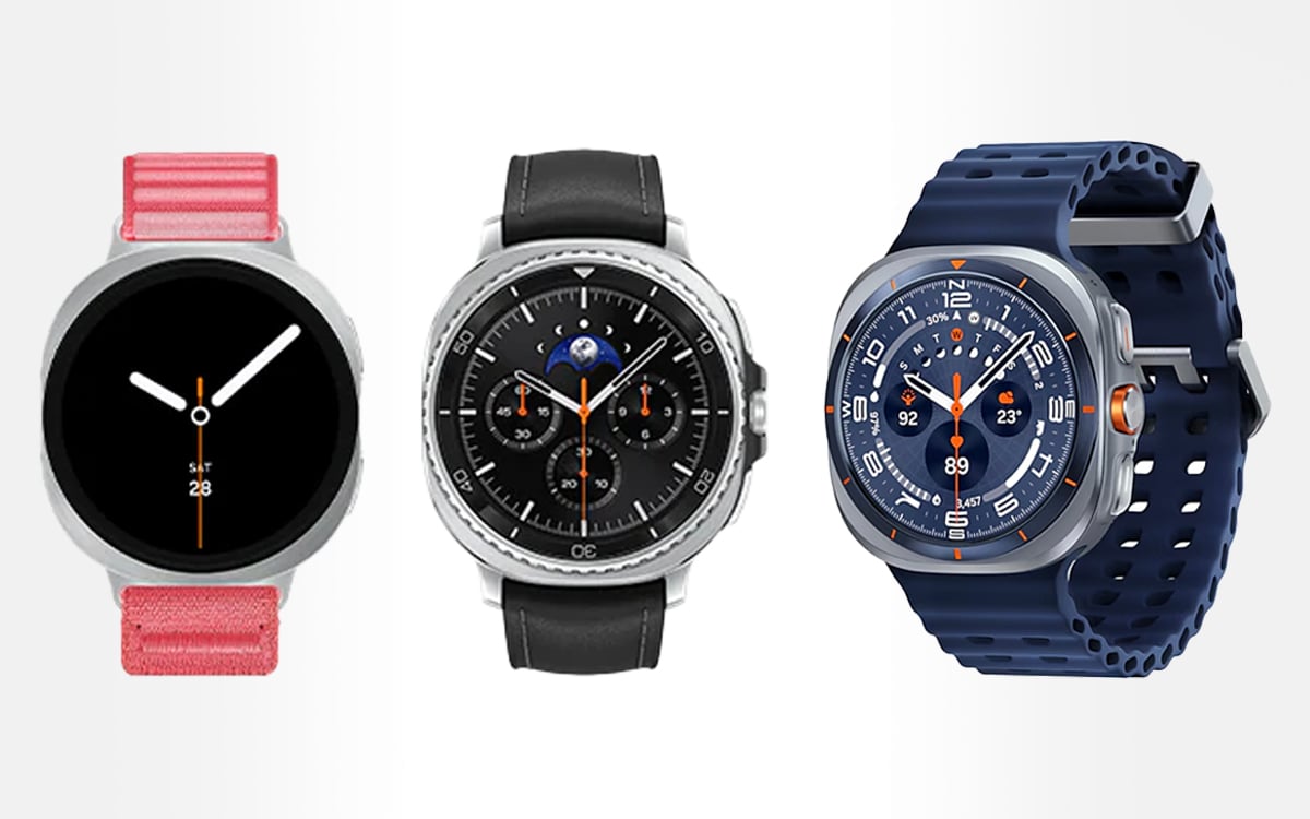 Galaxy Watch 8, Watch 8 Classic et Watch Ultra : Samsung brade déjà les prix de ses nouvelles montres connectées
