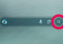 google ai mode widget shortcut