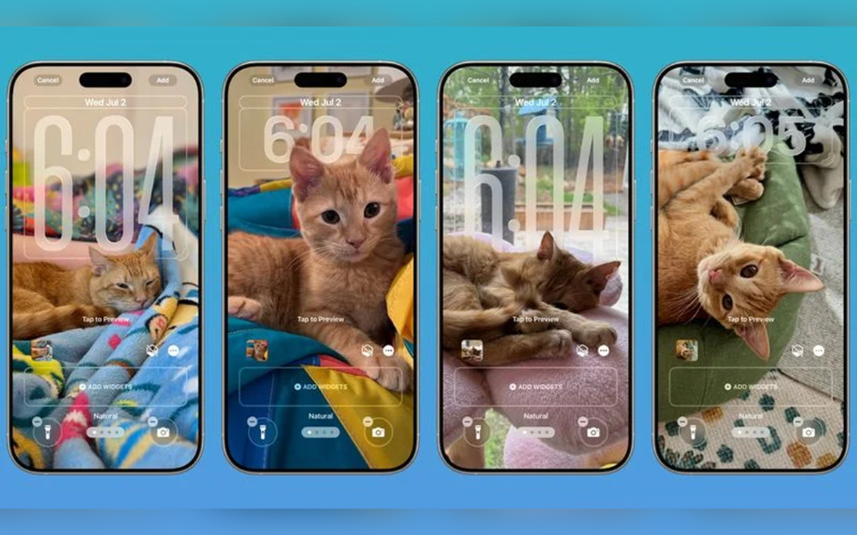 iOS 26 écran de verrouillage