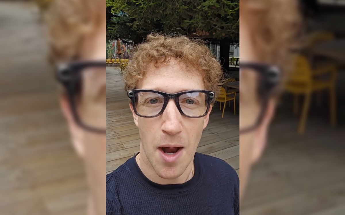Toujours pas de lunettes connectées ? Mark Zuckerberg pense que vous êtes foutu