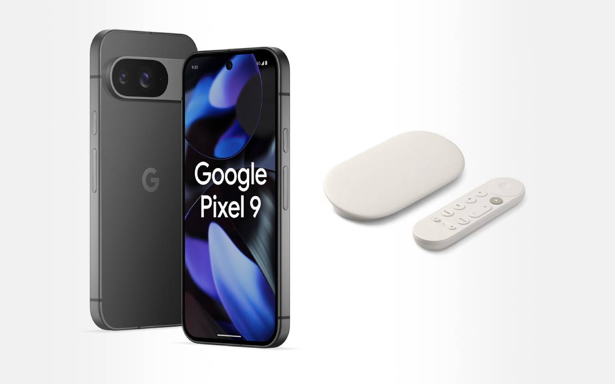 pack Google Pixel 9 + Streamer 4K