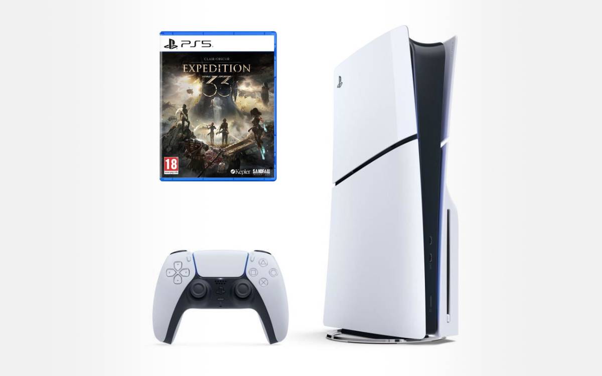 Le pack PS5 Slim standard + Clair Obscur Expedition 33 devient moins cher chez Cdiscount