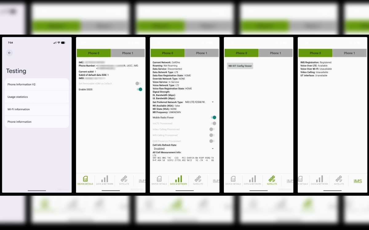 phone information v2 android