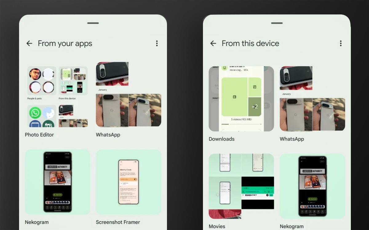 Android 16 photo picker