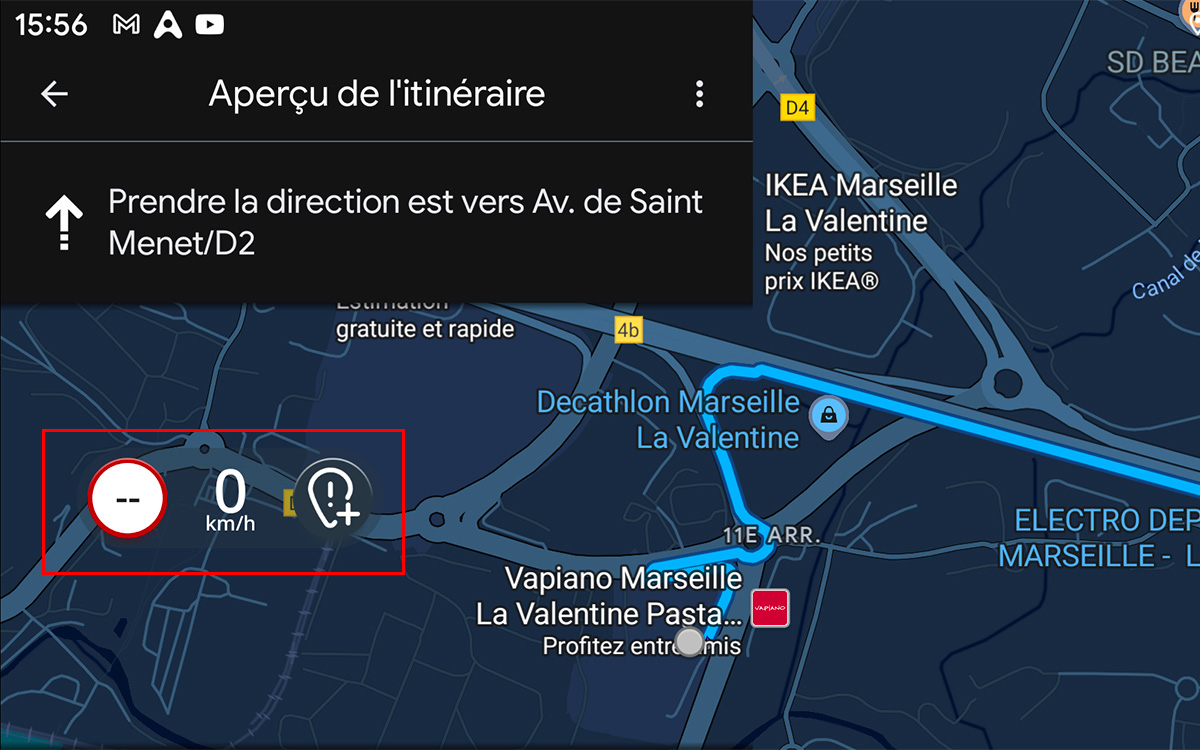 detecter radars google maps