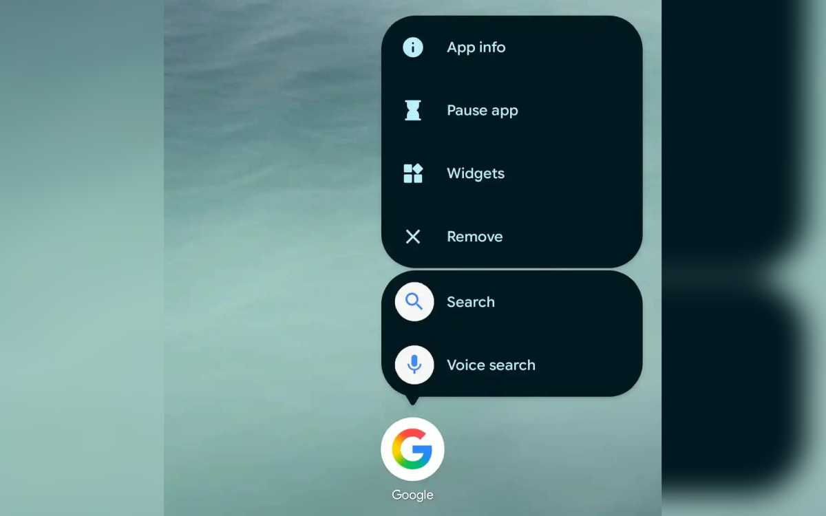 Android 16 QPR2 Beta 1 raccourci supprimer icône application