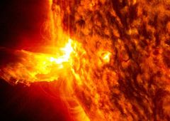 Eruption solaire