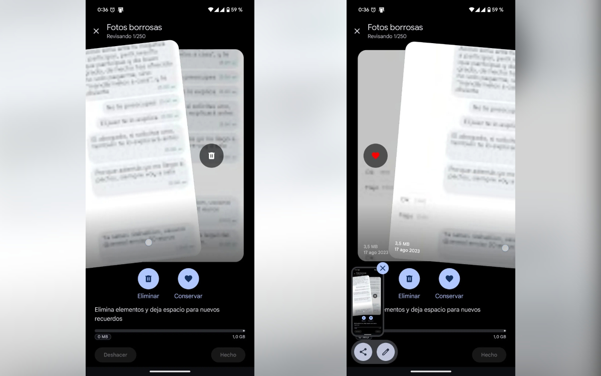 Google Photos Tinder