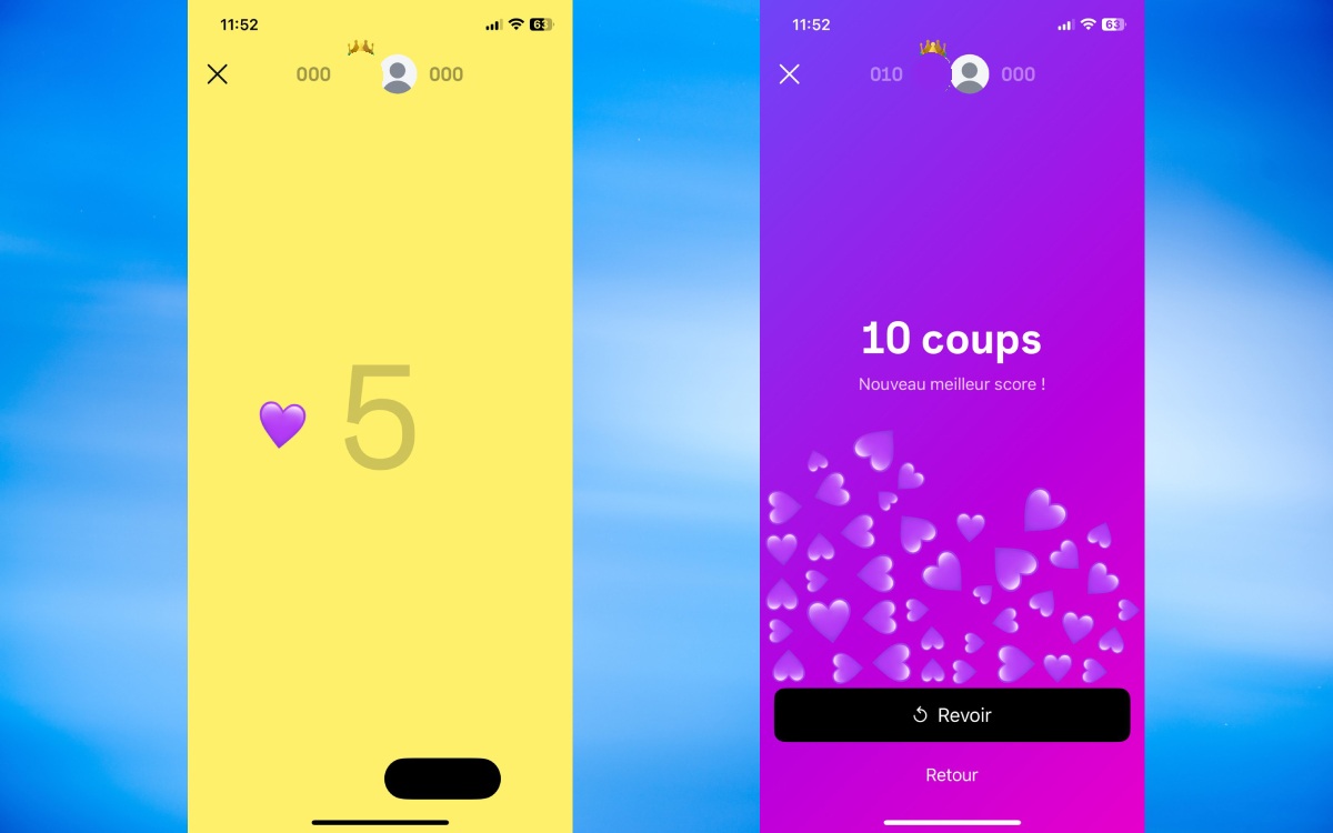 Jeu caché Instagram