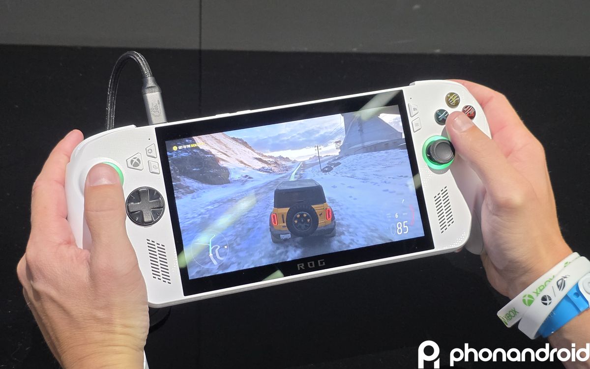 Ceci est une Xbox portable. Nous avons pris en main l’Asus ROG Xbox Ally