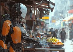 Robot vendeur