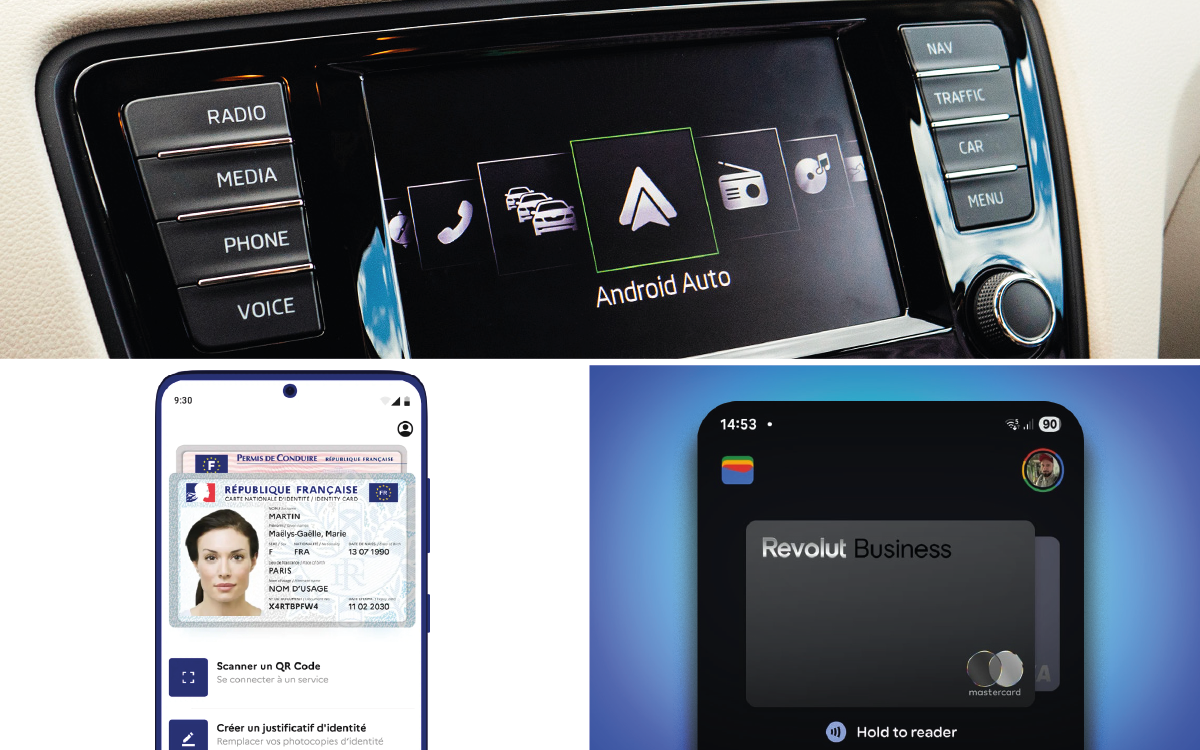 Vos reçus arrivent enfin dans Google Wallet, Android Auto simplifie vos trajets, c’est le récap’ de la semaine