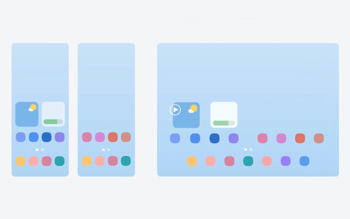 Screen mirroring Samsung Galaxy TriFold