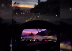 ecran geant cadillac