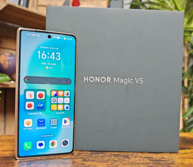 honor magic v5 test