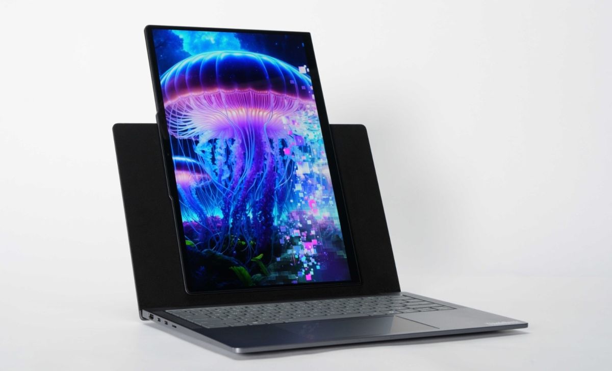 Lenovo PC portable écran enroulable
