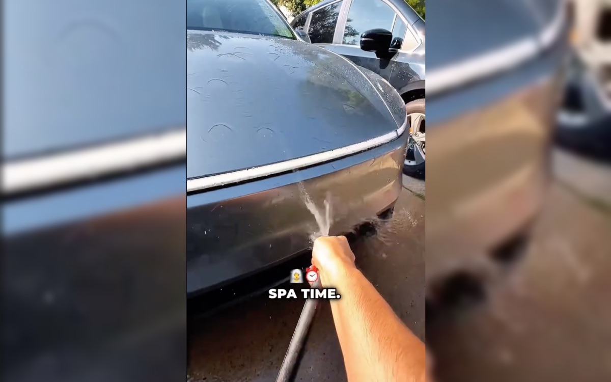 mode nettoyage tesla