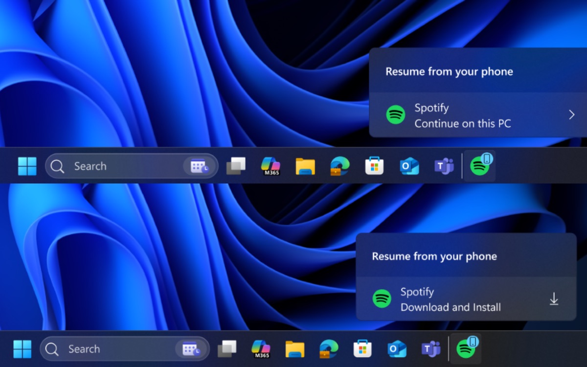 resume cross device windows