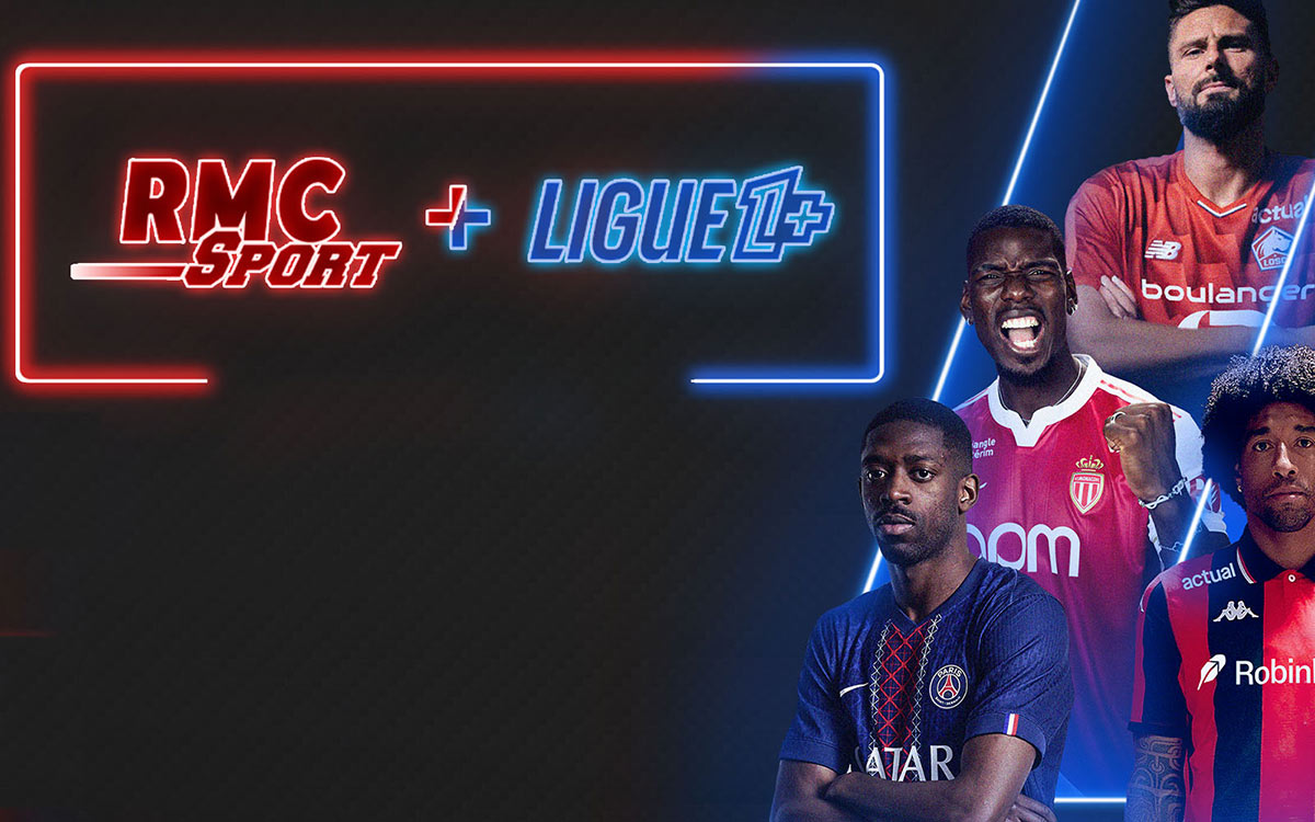 Pack Ligue 1+ et RMC Sport : suivez tous les matchs du championnat et bien plus, à prix réduit
