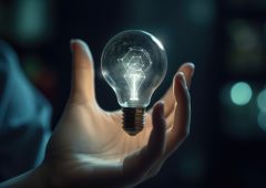 Ampoule connectee avec micro