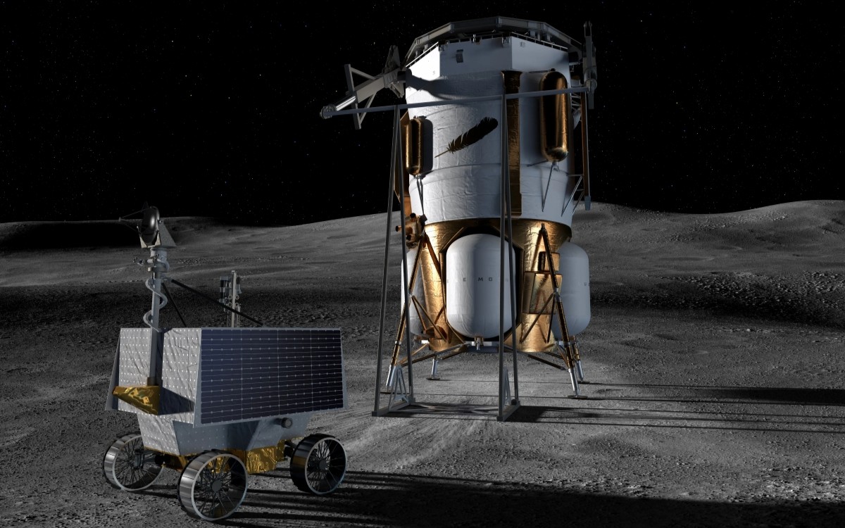 Blue Origin atterisseur MK1 rover VIPER NASA