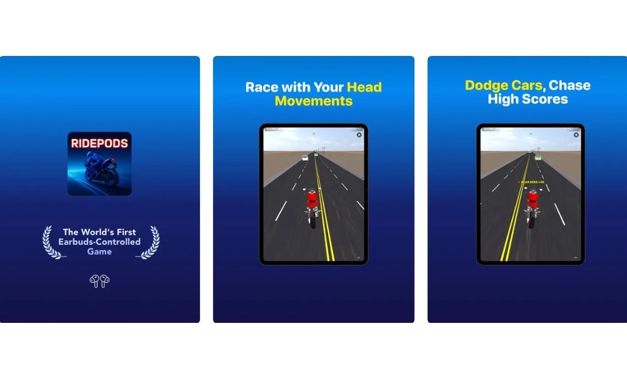 RidePods jeu iPhone AirPods