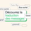 WhatsApp traduction message