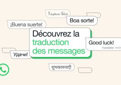 WhatsApp traduction message