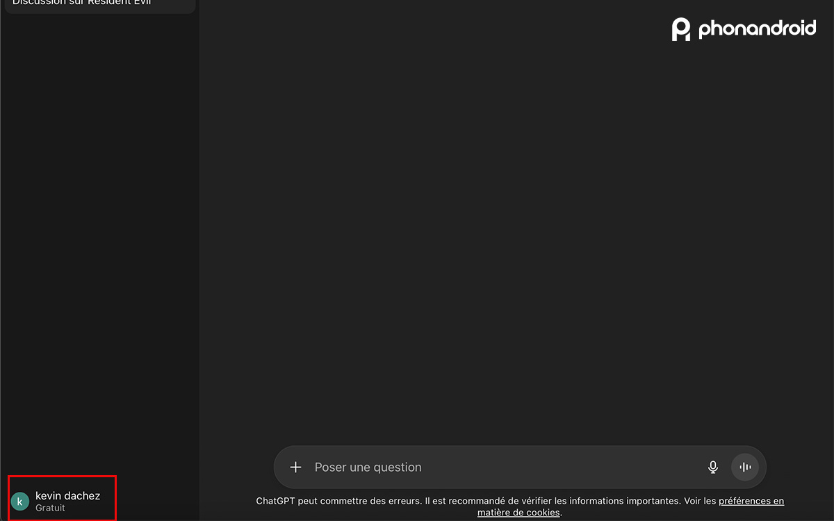 chatGPT fonction mémoire