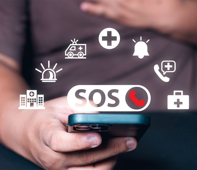 smartphone urgence discover