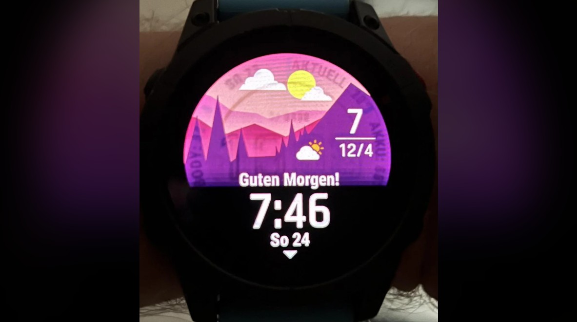 Garmin brulure écran