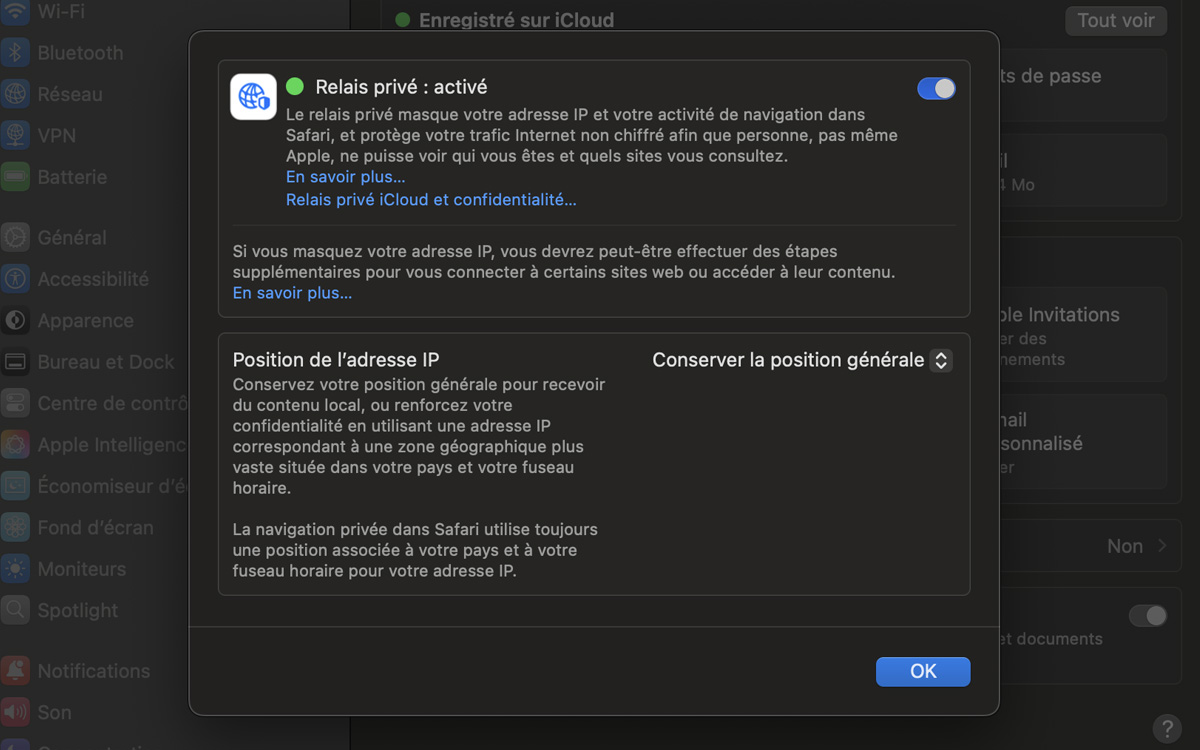 tuto iphone relais privé icloud