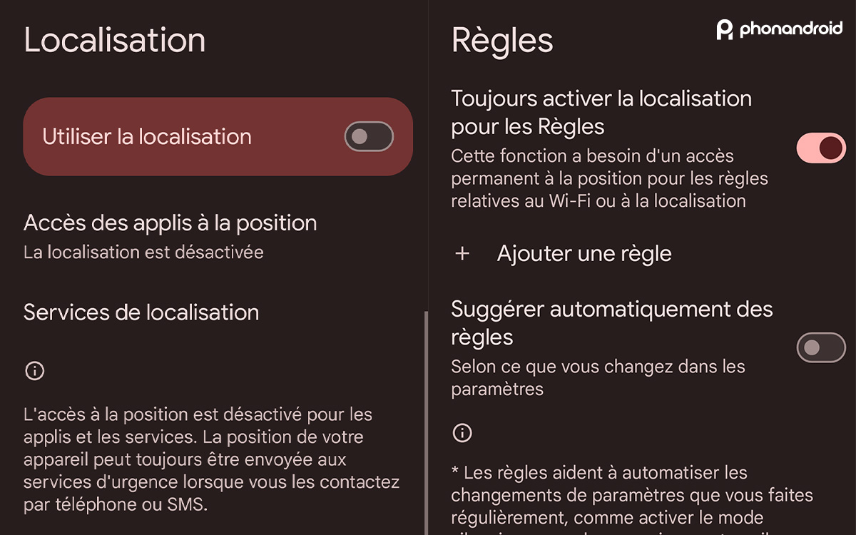 Google pixel règles tuto