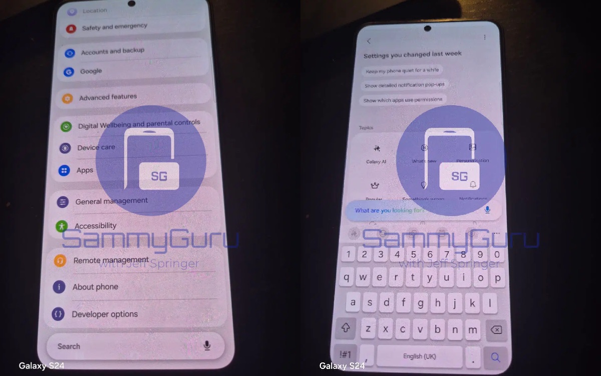 samsung one ui 8.5 fuite