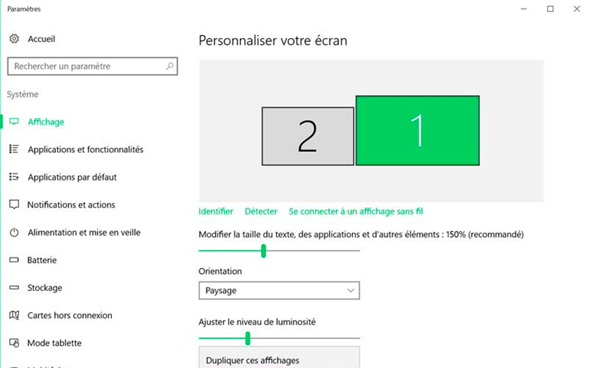 transformer tablette second écran