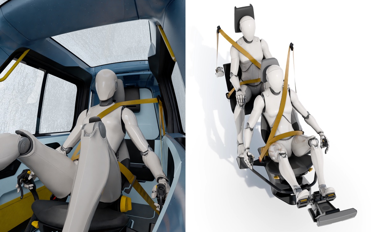 vélo électrique trois roues interieur