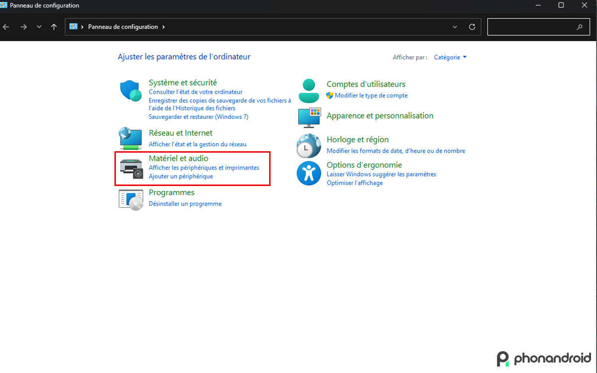 tutoriel windows performances mode