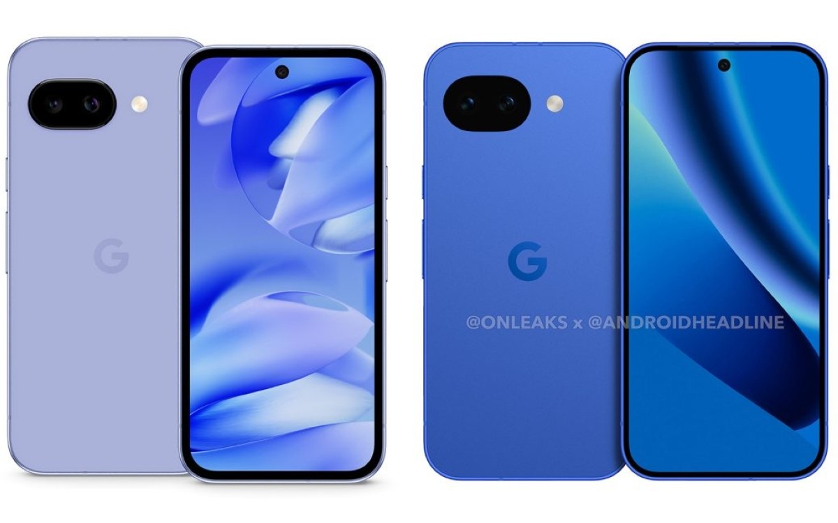 Google Pixel 9a VS Pixel 10a rendus CAD fuités