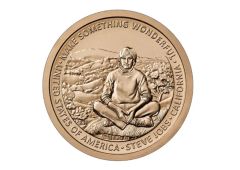 Piece commemorative Steve Jobs