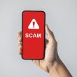 Scam sur smartphone