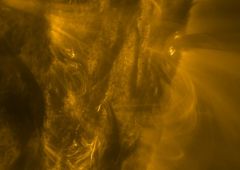 Éruption solaire observée par Solar Orbiter