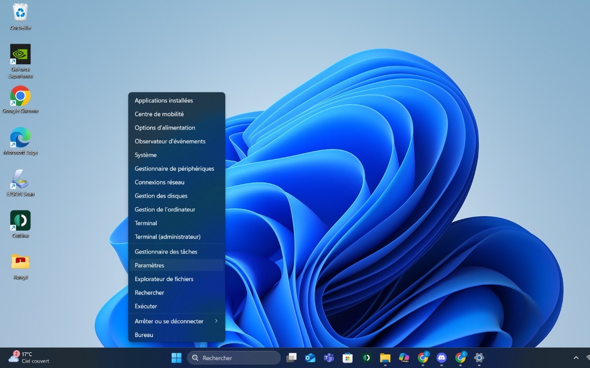Windows 11 astuce fin de tâche rapide