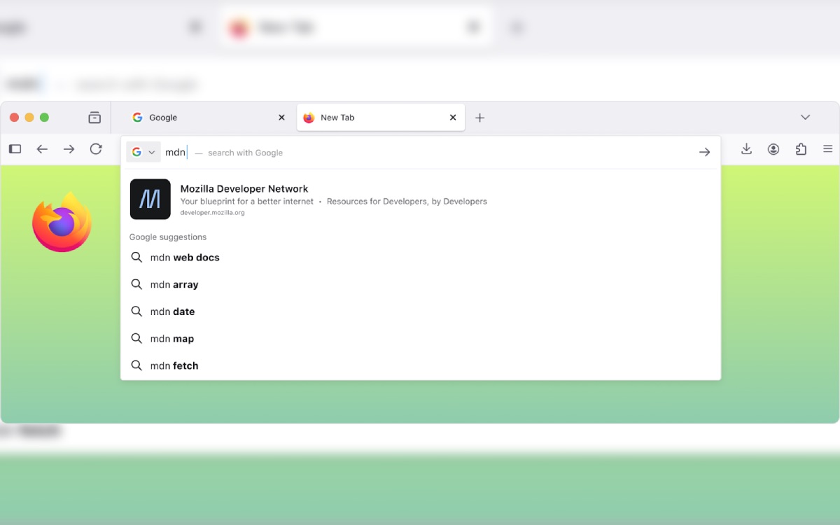 barre d'adresses firefox
