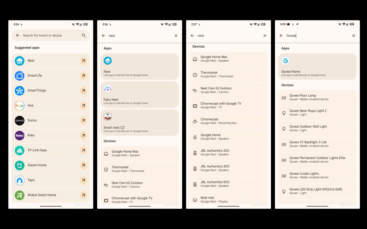 google home installation nouveaux appareils