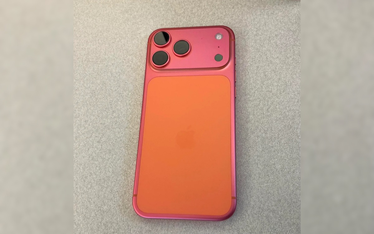 L’iPhone 17 Pro orange devient rose, et les conseils d’Apple frisent le ridicule